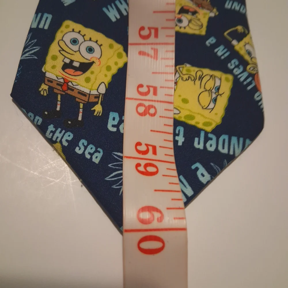 Nickelodeon SpongeBob Kids Tie - Blue and Yellow